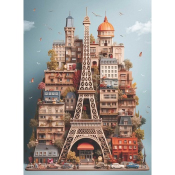 Anatolian - Puzzle Yasin Yaman: Eifel - 1 000 piese