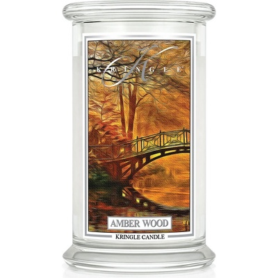 Kringle Candle Amber Wood 624 g