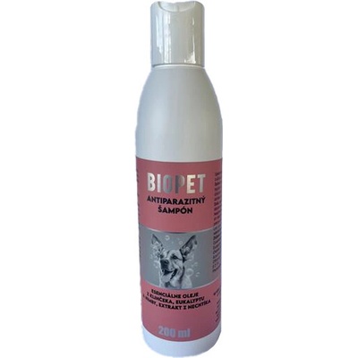 Biopet Antiparazitný šampón pre psov 200 ml