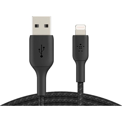 Belkin CAA002bt2MBK USB oplétaný - Lightning, 2m