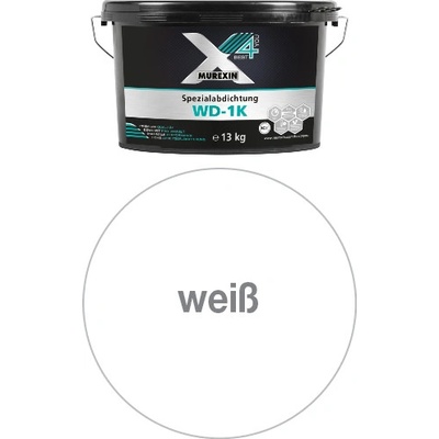 MUREXIN hydroizolácia špeciálna WD 1K, weiss (13 kg)