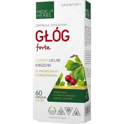 Medica Herbs Hloh Forte 520 mg 60 kapsúl