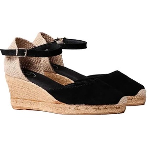 TONI PONS Lloret-5 Wedge Espadrilles - Black (Black)