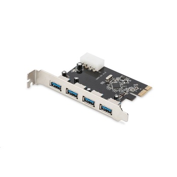 ASSMANN 4xUSB 3.0 PCIe bővítő kártya (DS-30221-1) (DS-30221-1) (DS-30221-1) (DS-30221-1)