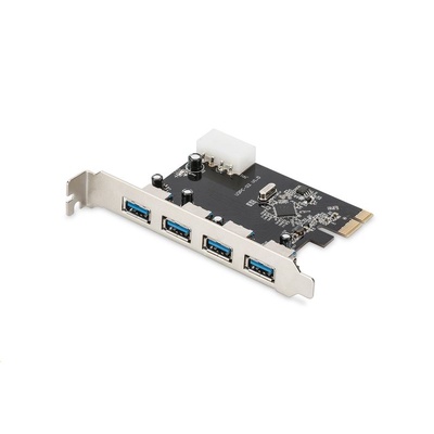 ASSMANN 4xUSB 3.0 PCIe bővítő kártya (DS-30221-1) (DS-30221-1) (DS-30221-1)