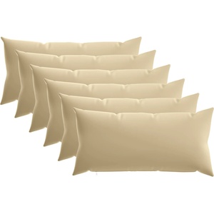 vidaXL Калъфка за възглавница 6 pcs HEERLEN Бежово 40 x 80 cm (910010)