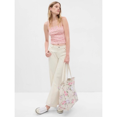 Tielkový top GAP × LoveShackFancy Ružová Ružová