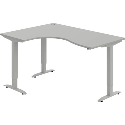OFFICE PRO s.r.o. HOBIS trigon elektr.staviteľný stôl stand.ovlad. - MST 2 2005 P, šedá