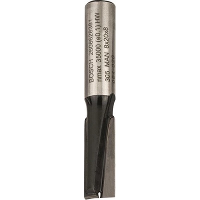 Bosch Accessories 2608628381 drážkovací fréza tvrdokov Délka 51 mm Vnější Ø 8 mm Ø hřídele 8 mm