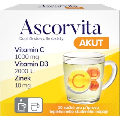 NP PHARMA Ascorvita AKUT nápoj 10x 3 g