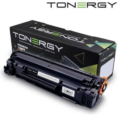 Compatible съвместима Тонер Касета Compatible Toner Cartridge HP 35A 36A 78A 85A CE285A/CB435A/CB436A/CF278A CANON CRG-725 Black, 2k (TONERGY-CE285A/CB435A/CB436A/CF2)