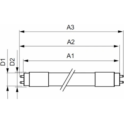 Philips Zářivková LED trubice MASTER LEDtube 1200mm HO 12.5W 865 T8