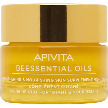 APIVITA Подхранващ нощен балсам за лице, Apivita Beessential Oils Night Balm 15ml