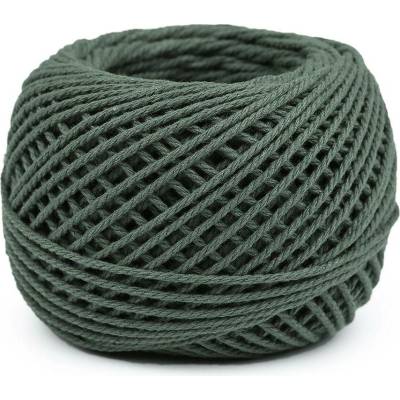 Bavlněná příze macrame / háčkovací 40 g rozčesávací Varianta: 36 šedá, Balení: 1 ks 49480/120302/288873