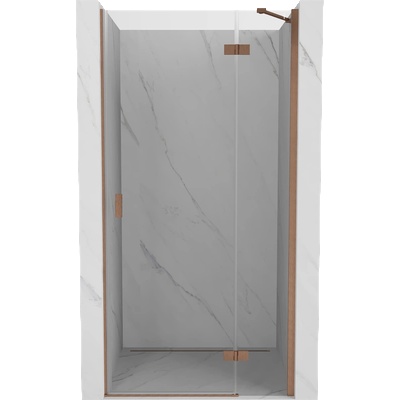 Mexen Mist-H панти за душ кабина десни 115 см, прозрачен, четкан мед - 8A5-115-000-65-00-P (8A5-115-000-65-00-P)