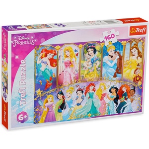 Trefl Пъзел Trefl от 160 части - Портрети на принцеси (15407) - baby