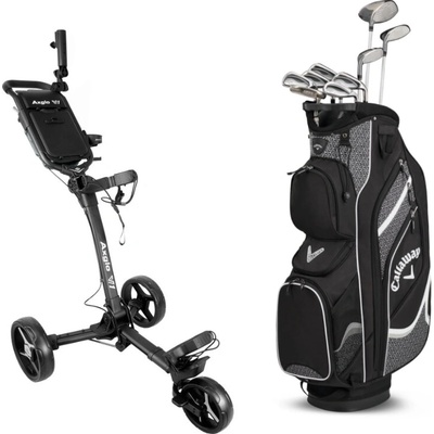 Callaway Solaire 24 dámský kompletní set pravý + AXGLO V1 vozík