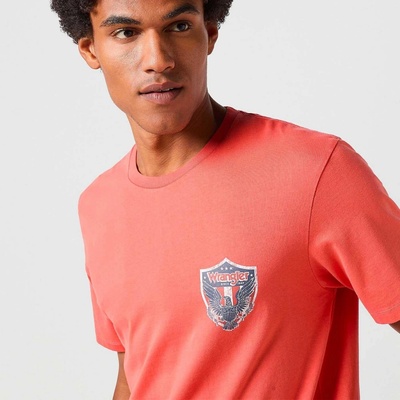 Wrangler pánské tričko 112350561 modrá