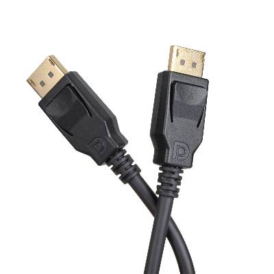 Кабел VCom Display Port 2.1 DP M / M - 8K, Black - CG651-1.5m (CG651-1.5)