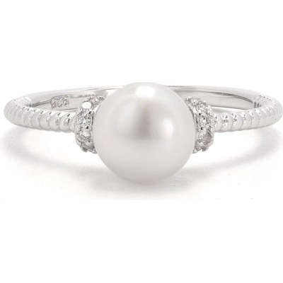 Rafity Stříbrný prsten Pearlrace R0064