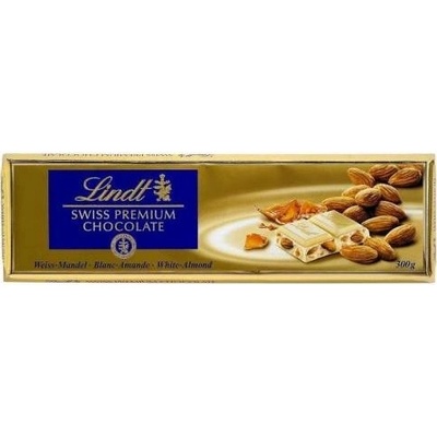 Lindt SWISS bílá s madlemi 300 g