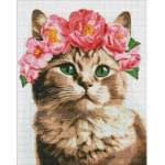 Ideyka Diamond mosaic - Sophisticated kitten 4050cm
