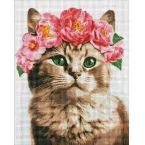 Ideyka Diamond mosaic - Sophisticated kitten 4050cm