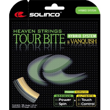 Solinco Tour Bite + Solinco Vanquish 12m 1,25 mm