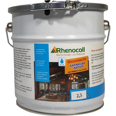 Rhenocoll Karnauba vosk na drevo 10 l