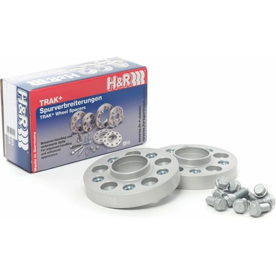 H&R rozšiřovací podložky šířka 2 × 22,5mm - BMW řada 7 G11/G12, stříbrné, včetně šroubů