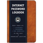 Rock Point Internet Password Logbook (Cognac Leatherette) | Editors of Rock Point