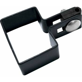 PILECKÝ Příchytka plotového panelu PILOFOR pro sloupek PILODEL poplastovaná koncová 60 x 40 mm antracit