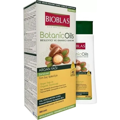 Bioblas шампоан за коса, Argan Oil, Против косопад с арганово масло за всички типове коса, 360мл
