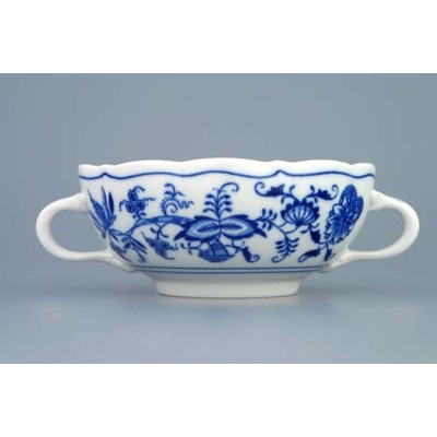 Dubí Cibulák šálka bujón s 2 uškami cibulový porcelán originálny cibulák 300 ml