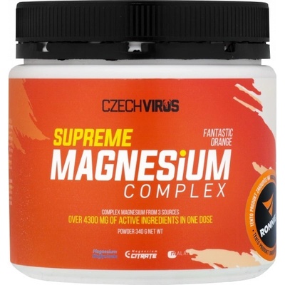 Czech Virus Horčík Supreme Magnesium Complex ananás 340 g