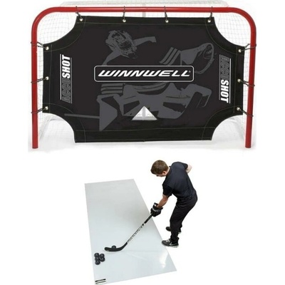 Winnwell 72" branka užší + Winnwell Roll-Up 3000x1200x3mm deska + Winnwell 72 střelecká plachta – Zboží Dáma