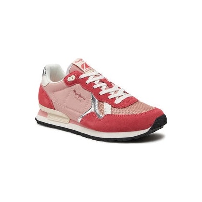 Pepe Jeans sneakersy Brit Heritage W PLS31474 pink