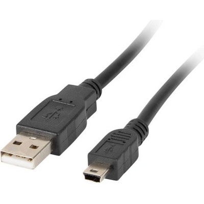 Lanberg CA-USBK-10CC-0018-BK USB MINI (M) na USB-A (M), 1,8m