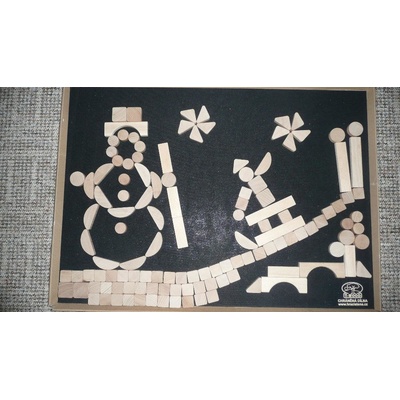 T-WOOD Hrací stěna 125 ks