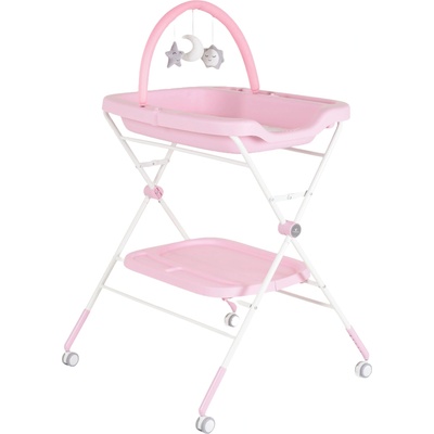 Cangaroo Мултифункционална маса за повиване Cangaroo - Croco, розова (112252)