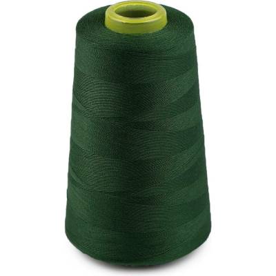 Polyesterové nitě pro overlocky i klasické šití návin 3000 yards PES 40S/2 Varianta: 25 (222) zelená tmavá, Balení: 1 ks