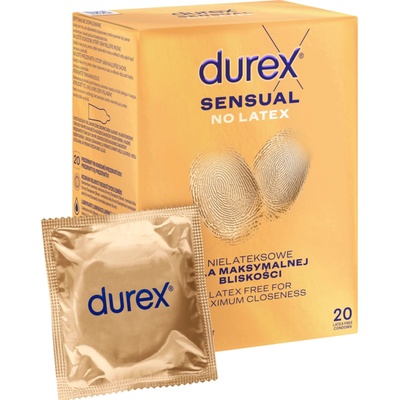 Durex Sensual No Latex Regular Fit 20 ks