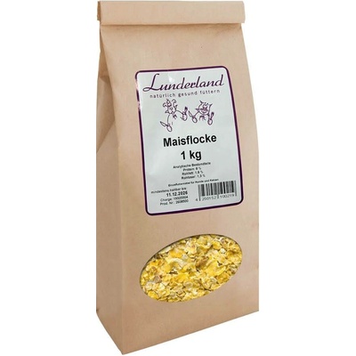 Lunderland Kukuřičné vločky sušené 1 kg