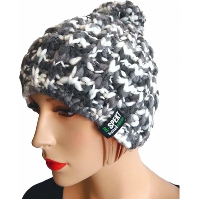 R-Spekt Fluffy beanie šedý