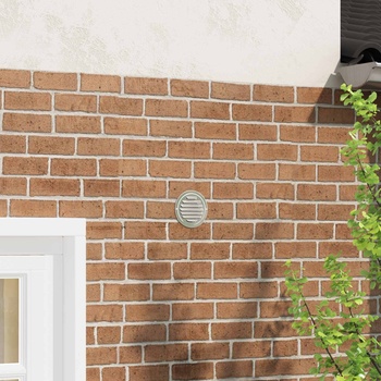 vidaXL Предпазители за въздушна вентилация 4 pcs Сребрист 80 mm (42019371)