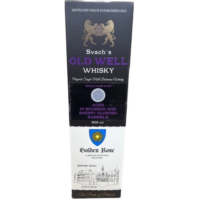 Svach's Old Well Golden Rose 54,2% 0,5 l (karton)
