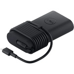 Dell 100W USB-C GaN Ultra Slim Adapter компактно USB-C зарядно за лаптоп с кабел (492-BDPQ-14)