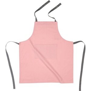 Tiseco Home Studio Светлорозова памучна кухненска престилка - Tiseco Home Studio (9286PINK)