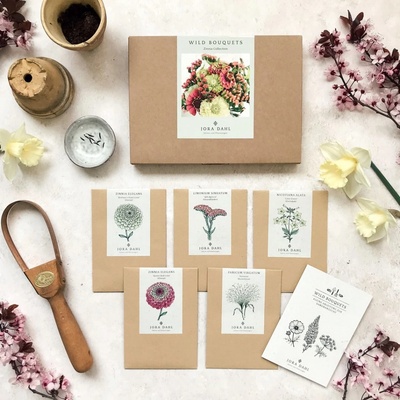 Jora Dahl Sada semien Wild Bouquet "Zinnia Collection" 1 sada