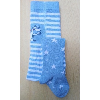 detské bambusové pančuchy Soptik modrá bledá